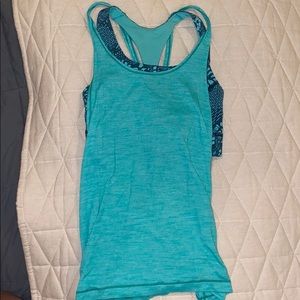 Lululemon tank with built in sports bra!